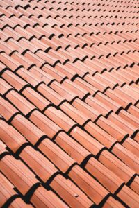 brown roofing material